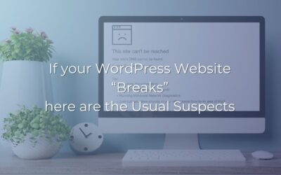 When Your WordPress Site Just Disappears, Here are the “Usual Suspects”