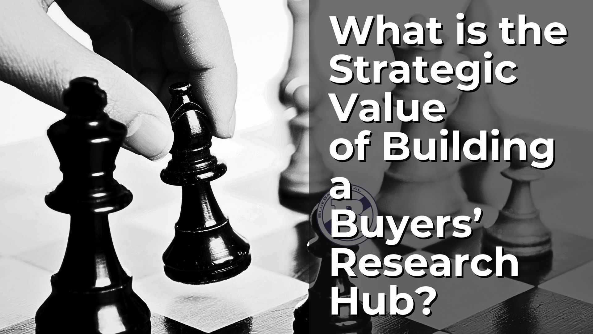 A thumbnail image of an article about the strategic value of a buyers research hub