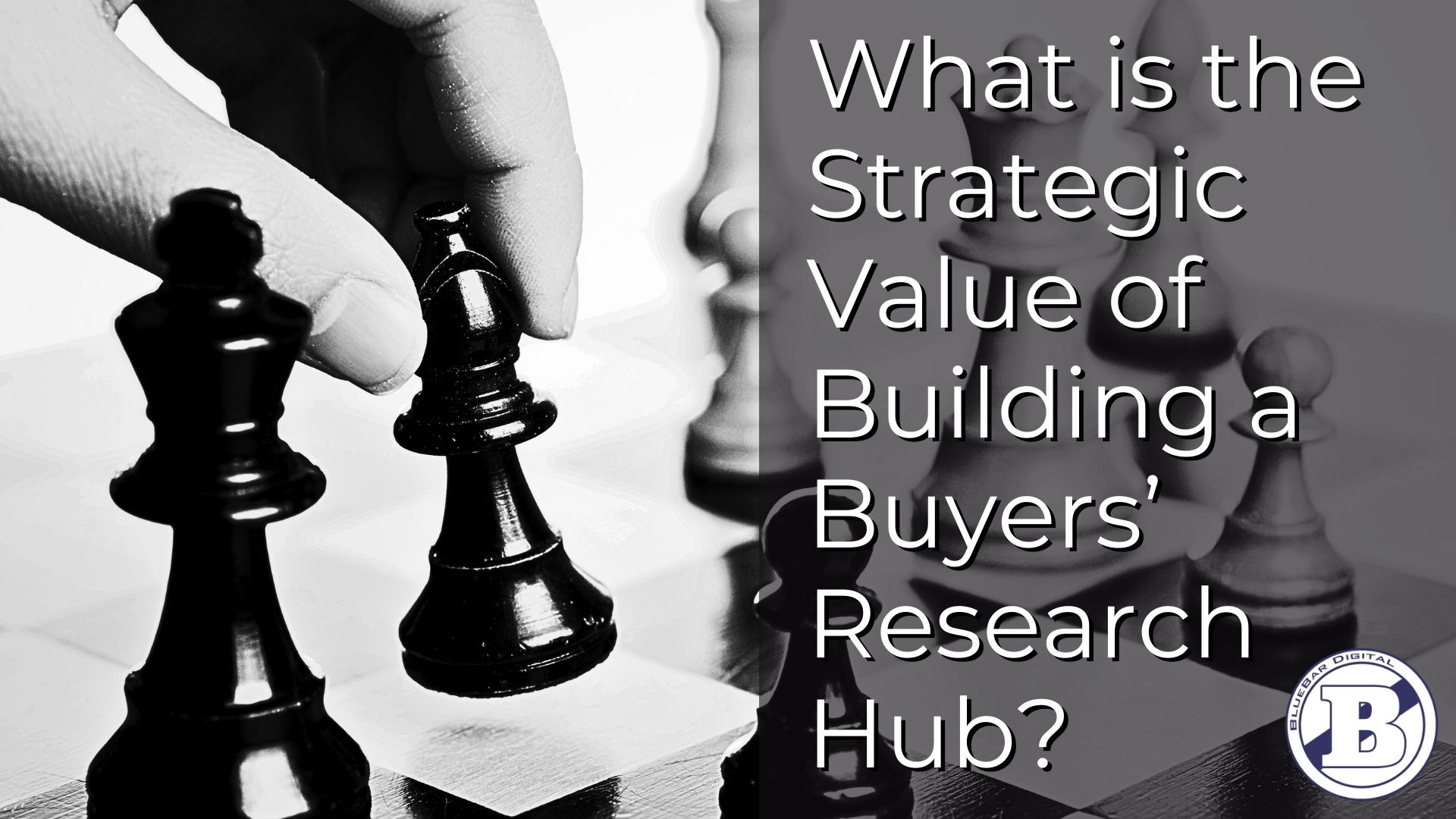 A thumbnail image of an article about the strategic value of a buyers research hub